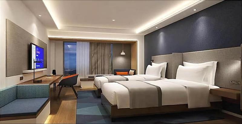 Holiday Inn Express Qingdao Chengyang Central By Ihg Exterior foto